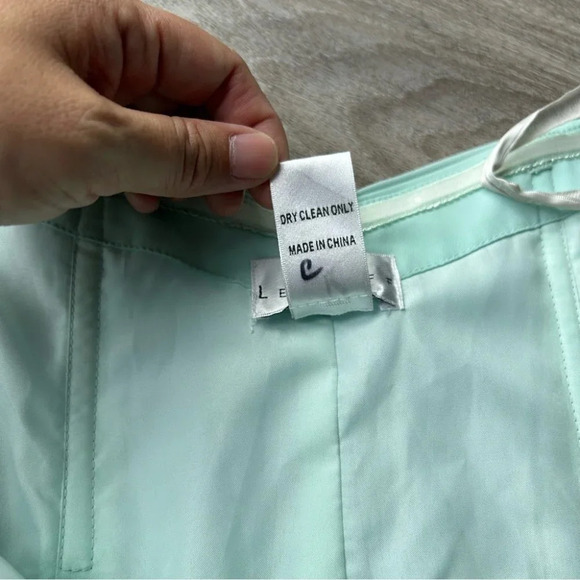 Bill Levkoff Chiffon Strapless Sweetheart NecklinePleated Bodice Maxi Dress - Picture 9 of 14